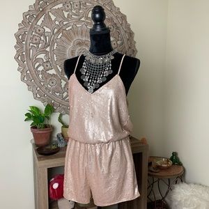 Forever 21 sequin romper